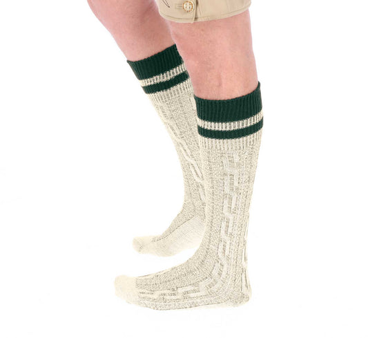 Steigenhöfer Socken lang gestreif