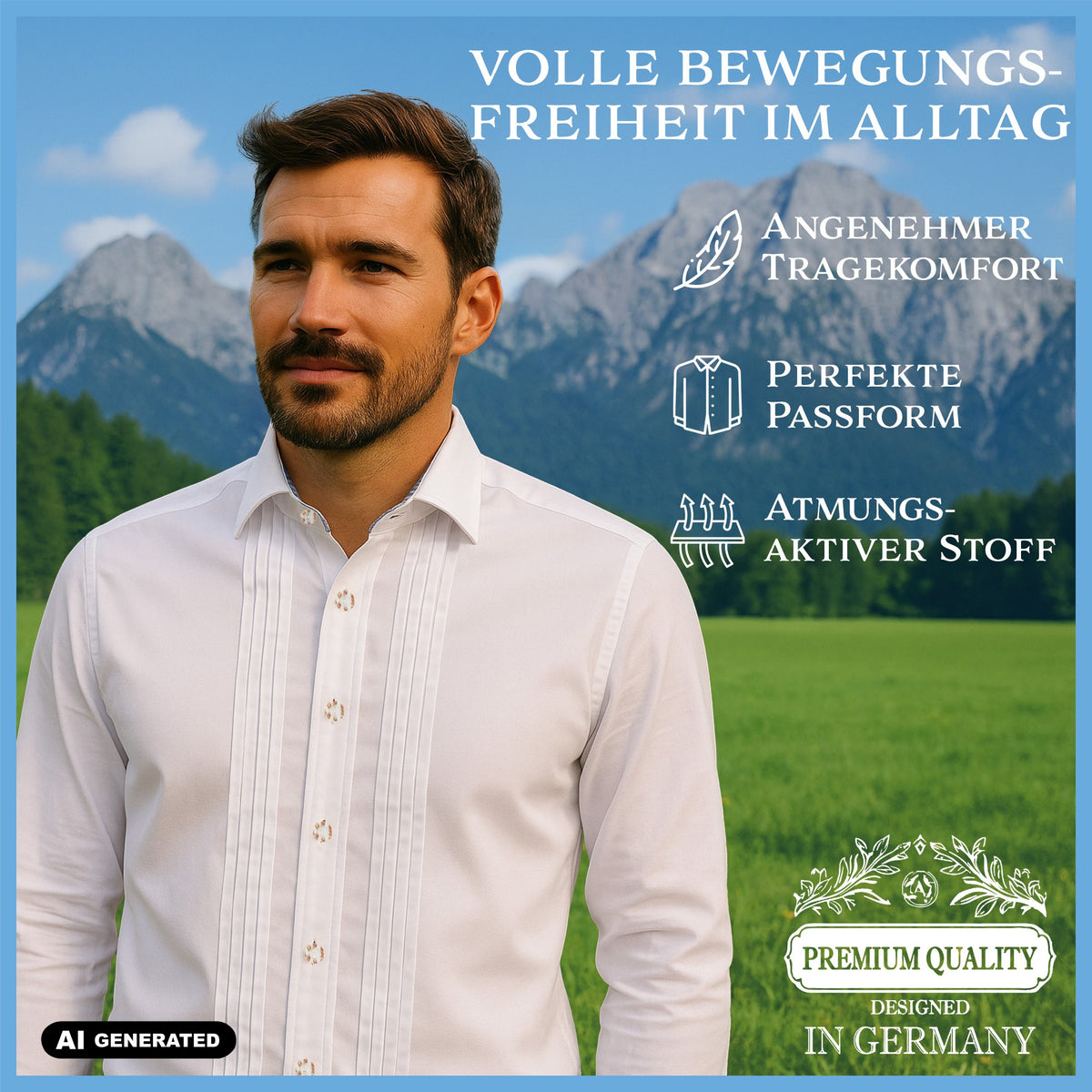 Steigenhöfer Kragenhemd VICTOR