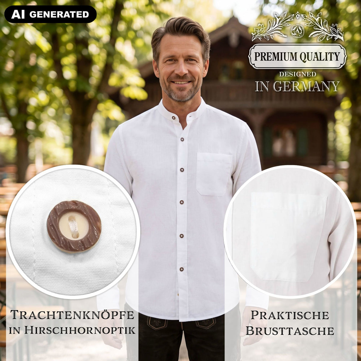 Steigenhöfer Trachtenhemd BENEDIKT