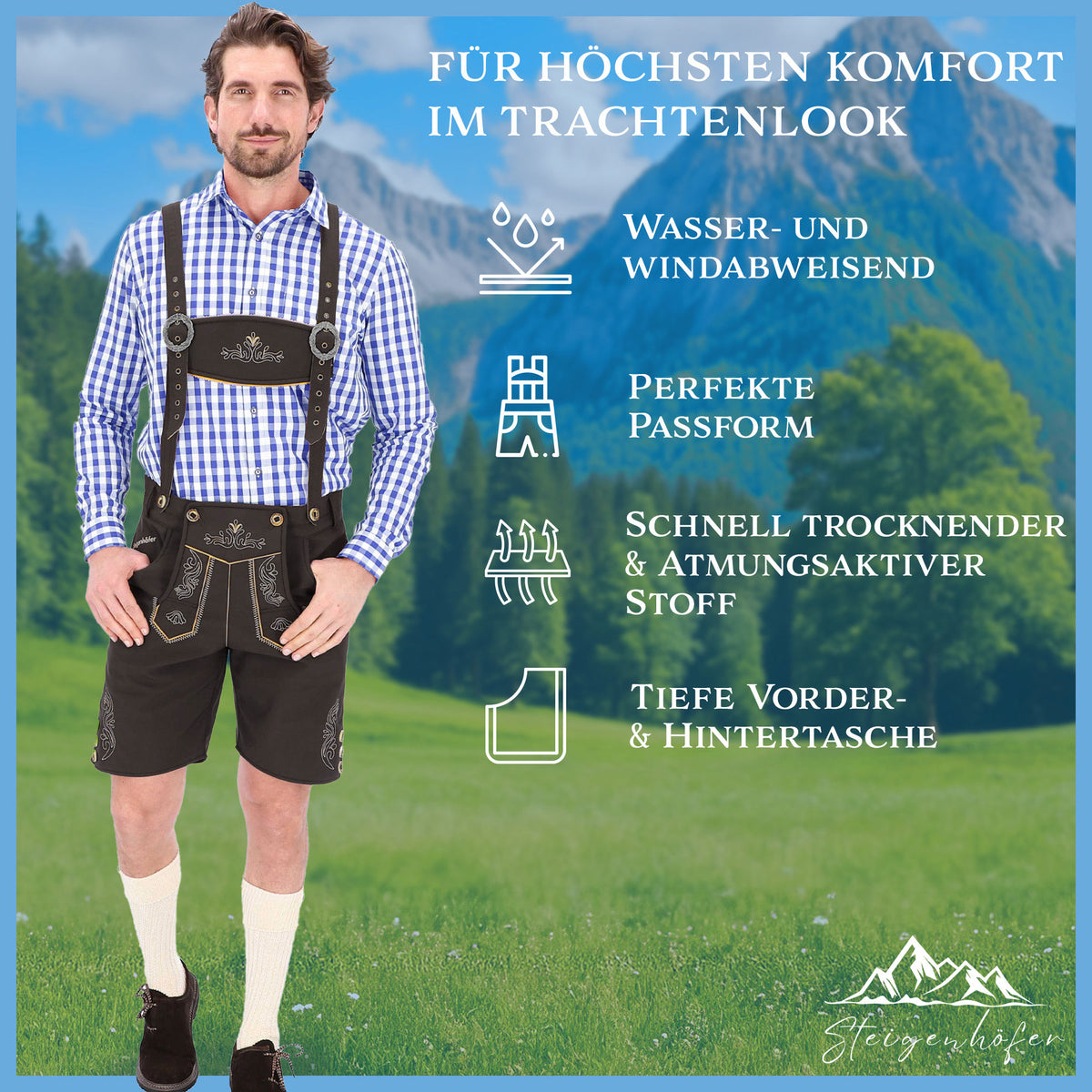Steigenhöfer Softshellhose LUKAS