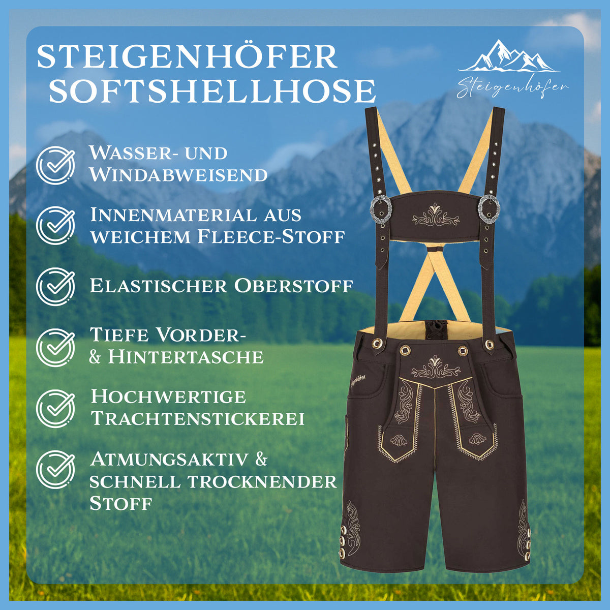 Steigenhöfer Softshellhose LUKAS