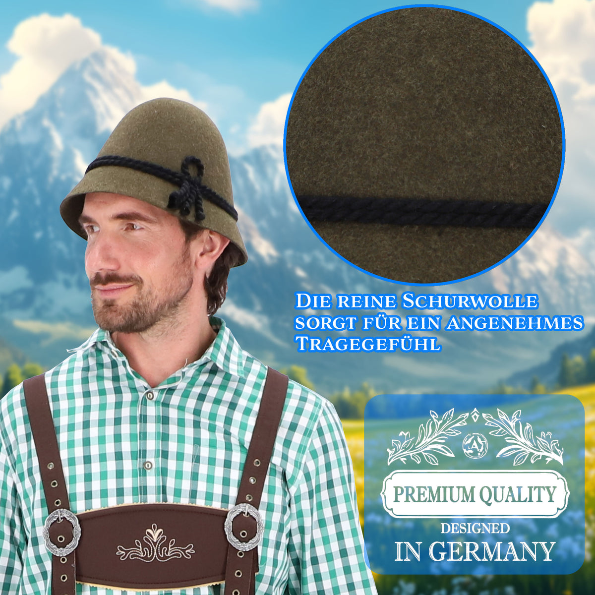 Steigenhöfer Trachtenhut HEINRICH