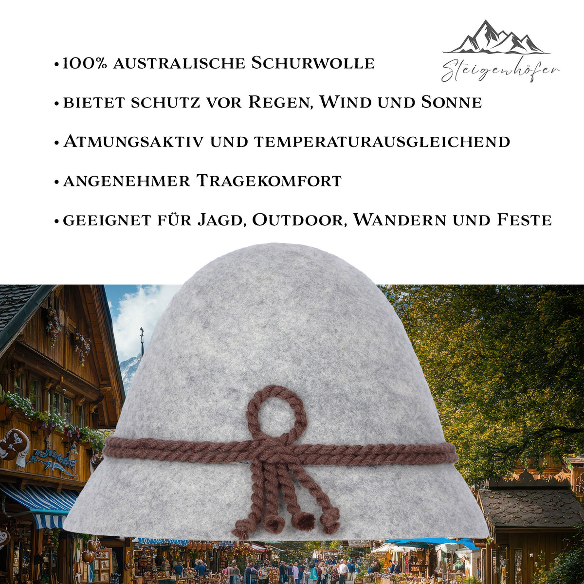 Steigenhöfer Trachtenhut HEINRICH