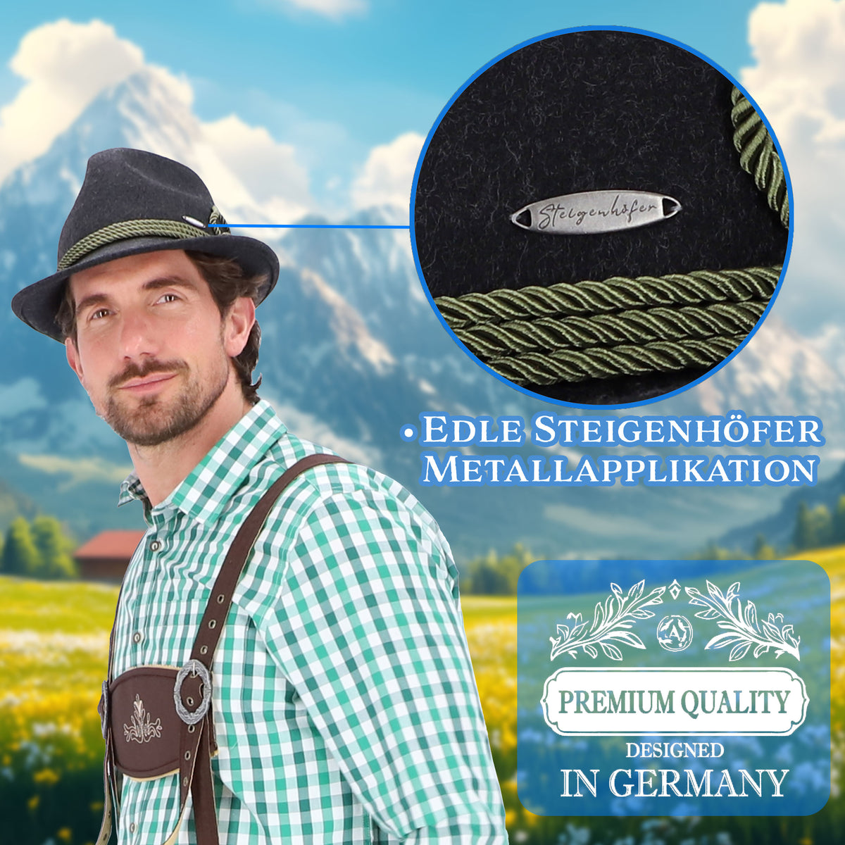 Steigenhöfer Trachtenhut JAKOB