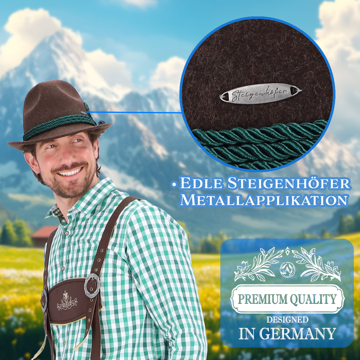 Steigenhöfer Trachtenhut JAKOB