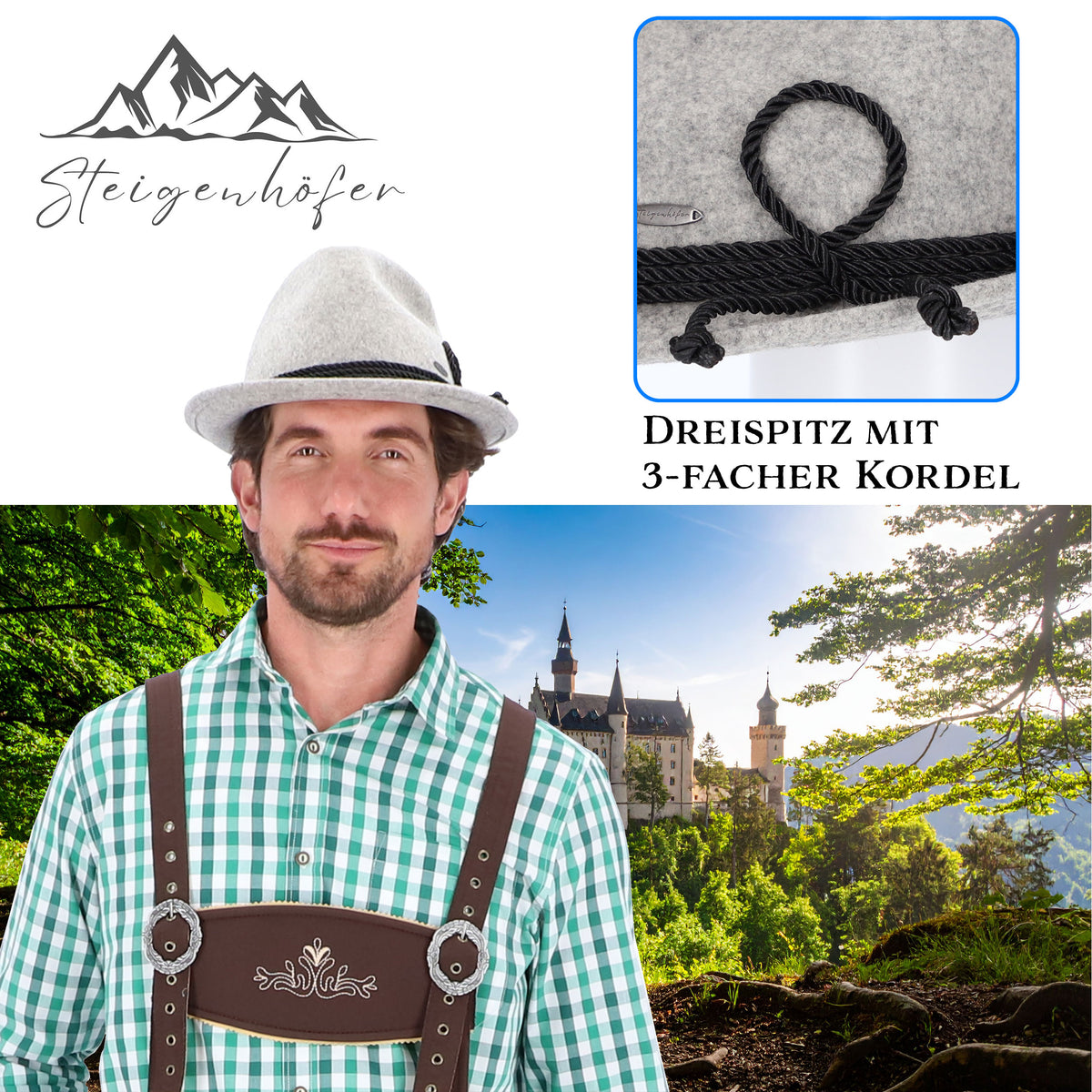 Steigenhöfer Trachtenhut JAKOB