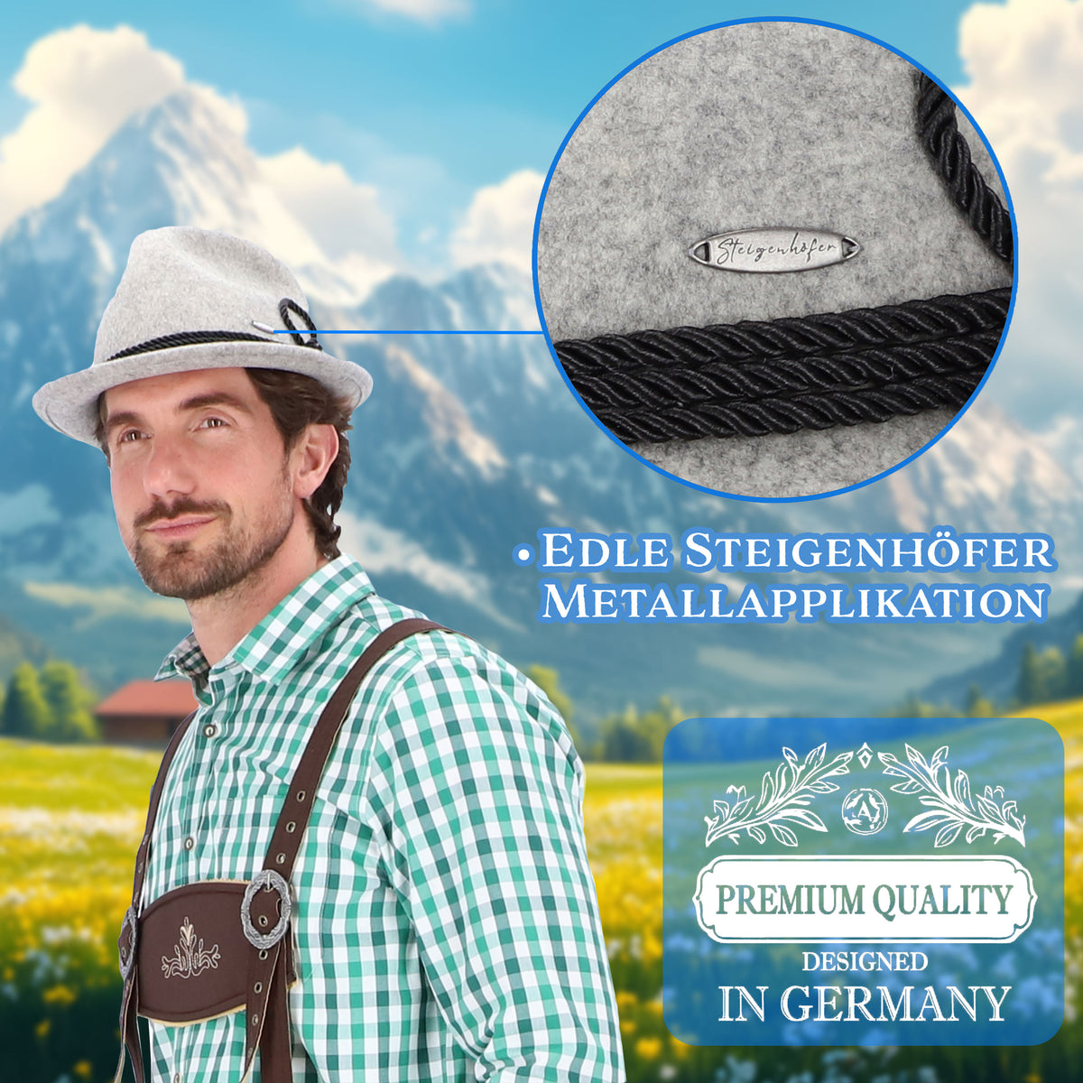 Steigenhöfer Trachtenhut JAKOB