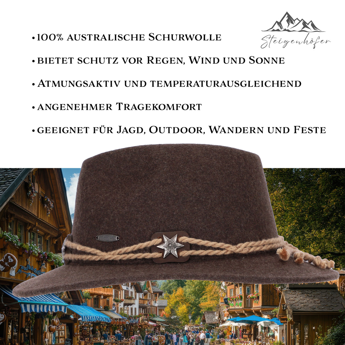 Steigenhöfer Trachtenhut GEORG