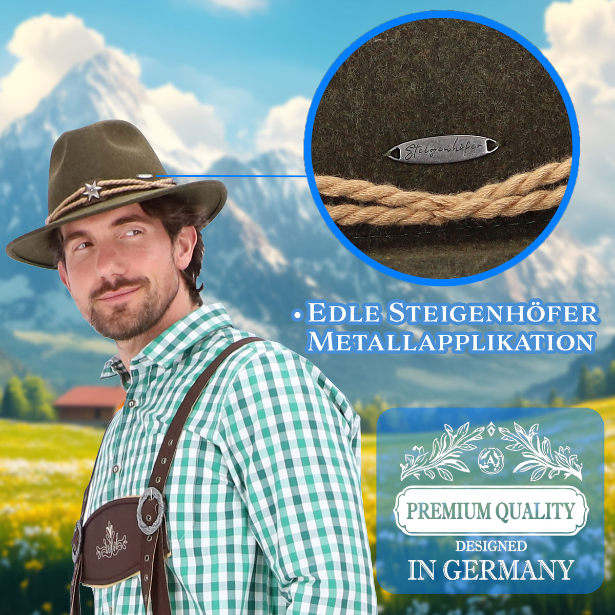 Steigenhöfer Trachtenhut GEORG