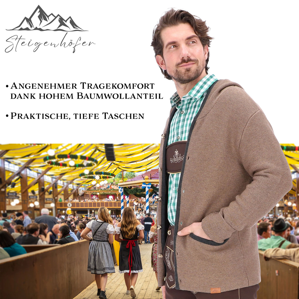 Steigenhöfer Strickjacke MAX
