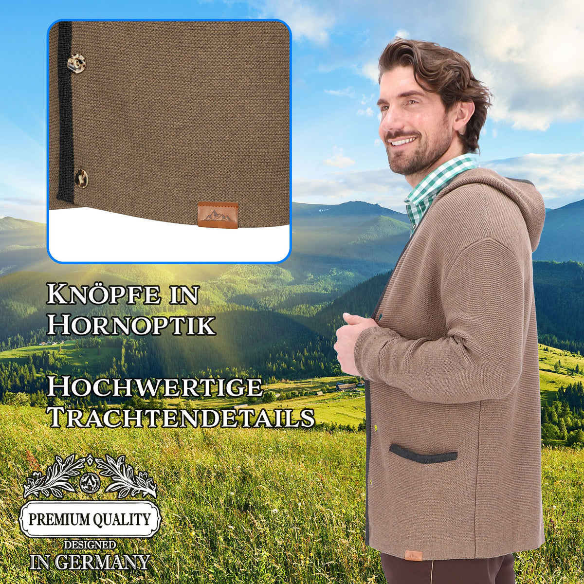Steigenhöfer Strickjacke MAX