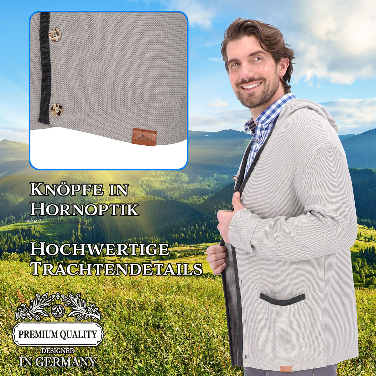 Steigenhöfer Strickjacke MAX