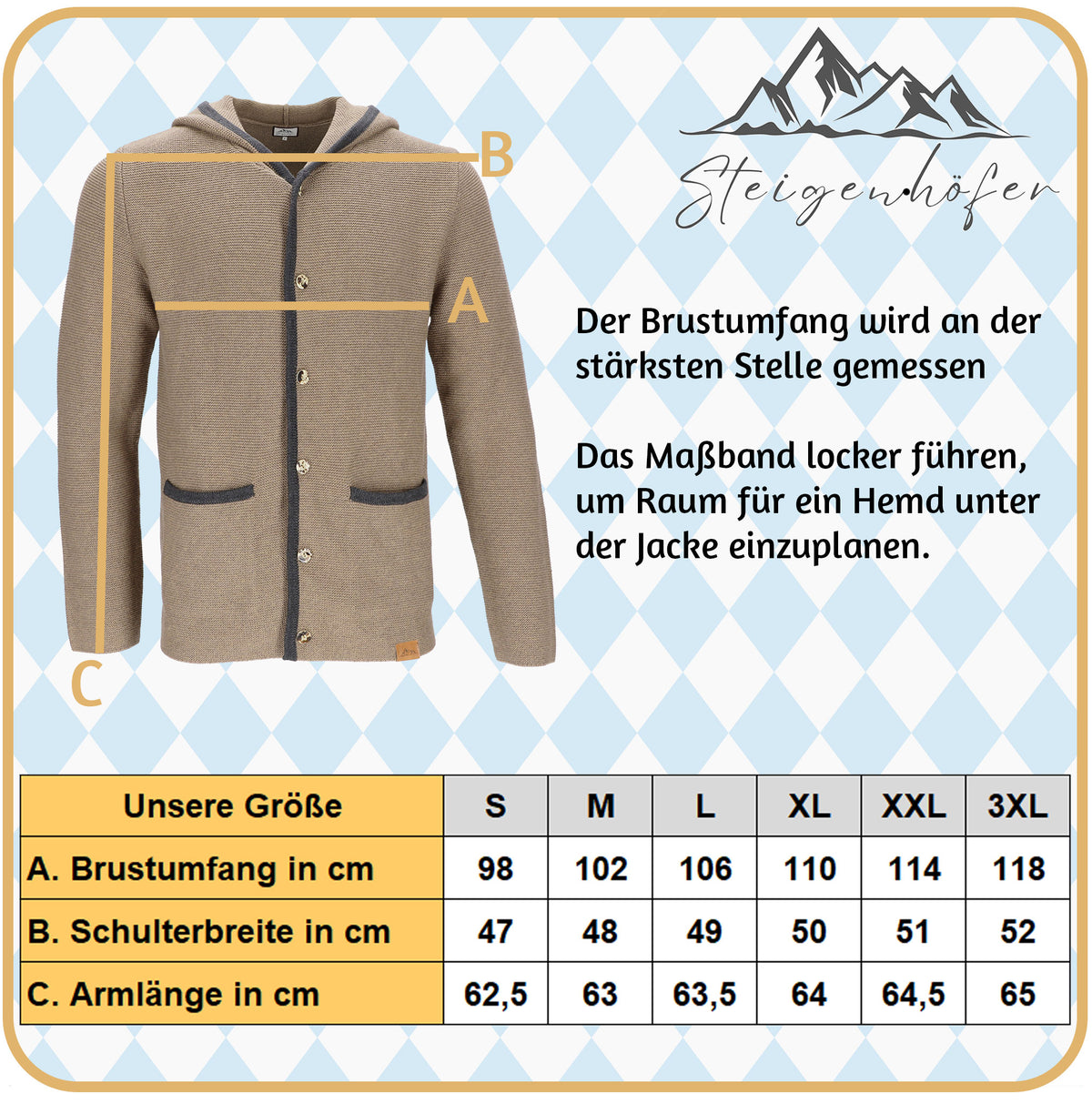 Steigenhöfer Strickjacke MAX