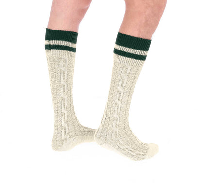 Steigenhöfer Socken lang gestreif