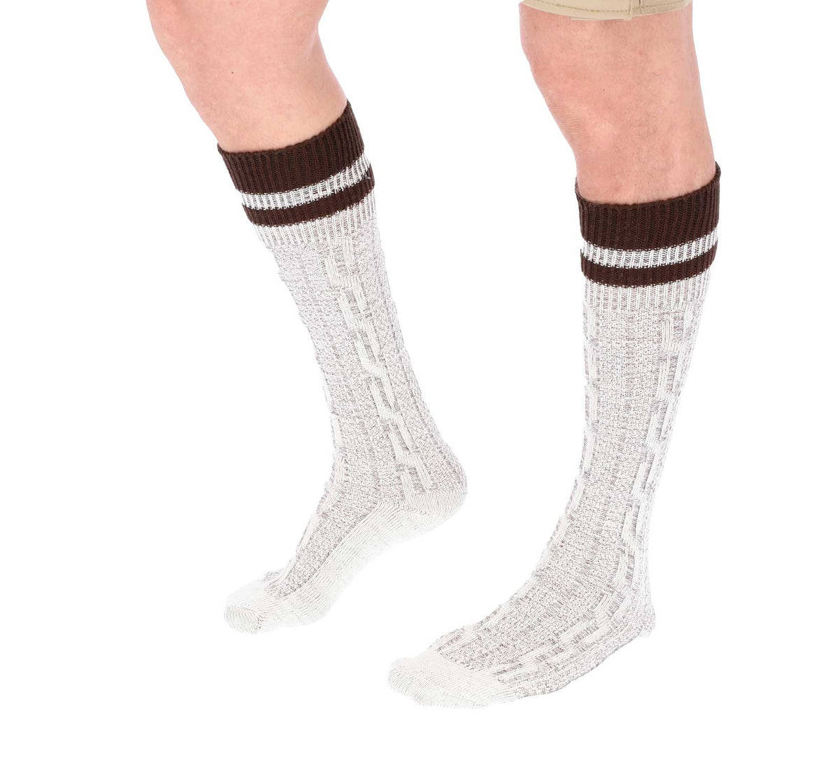 Steigenhöfer Socken lang gestreif