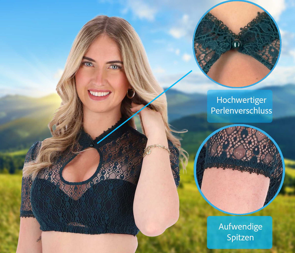 Steigenhöfer Dirndlbluse MARIE