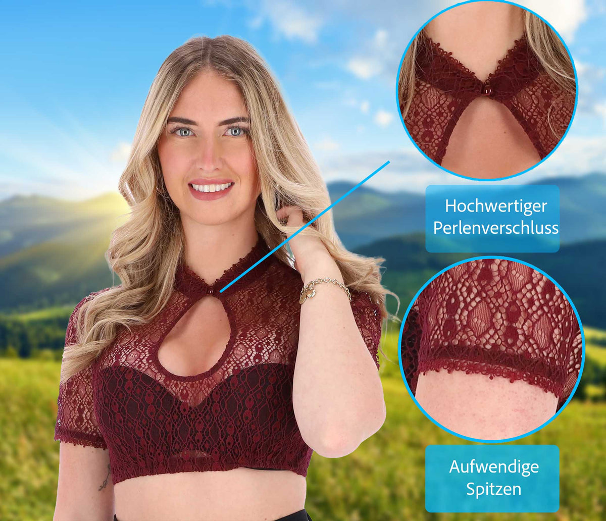 Steigenhöfer Dirndlbluse MARIE