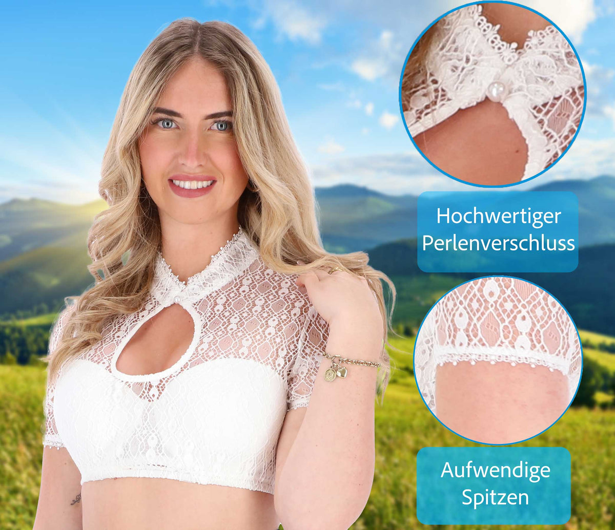 Steigenhöfer Dirndlbluse MARIE