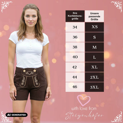 Steigenhöfer Trachten Joggingshorts HELENE