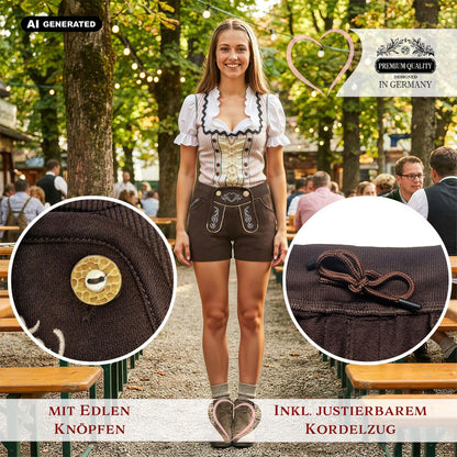 Steigenhöfer Trachten Joggingshorts HELENE