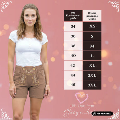 Steigenhöfer Trachten Joggingshorts HELENE