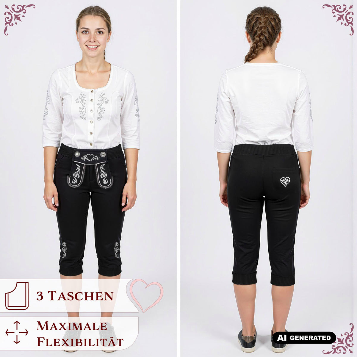 Steigenhöfer Trachten Joggingshorts HANNAH