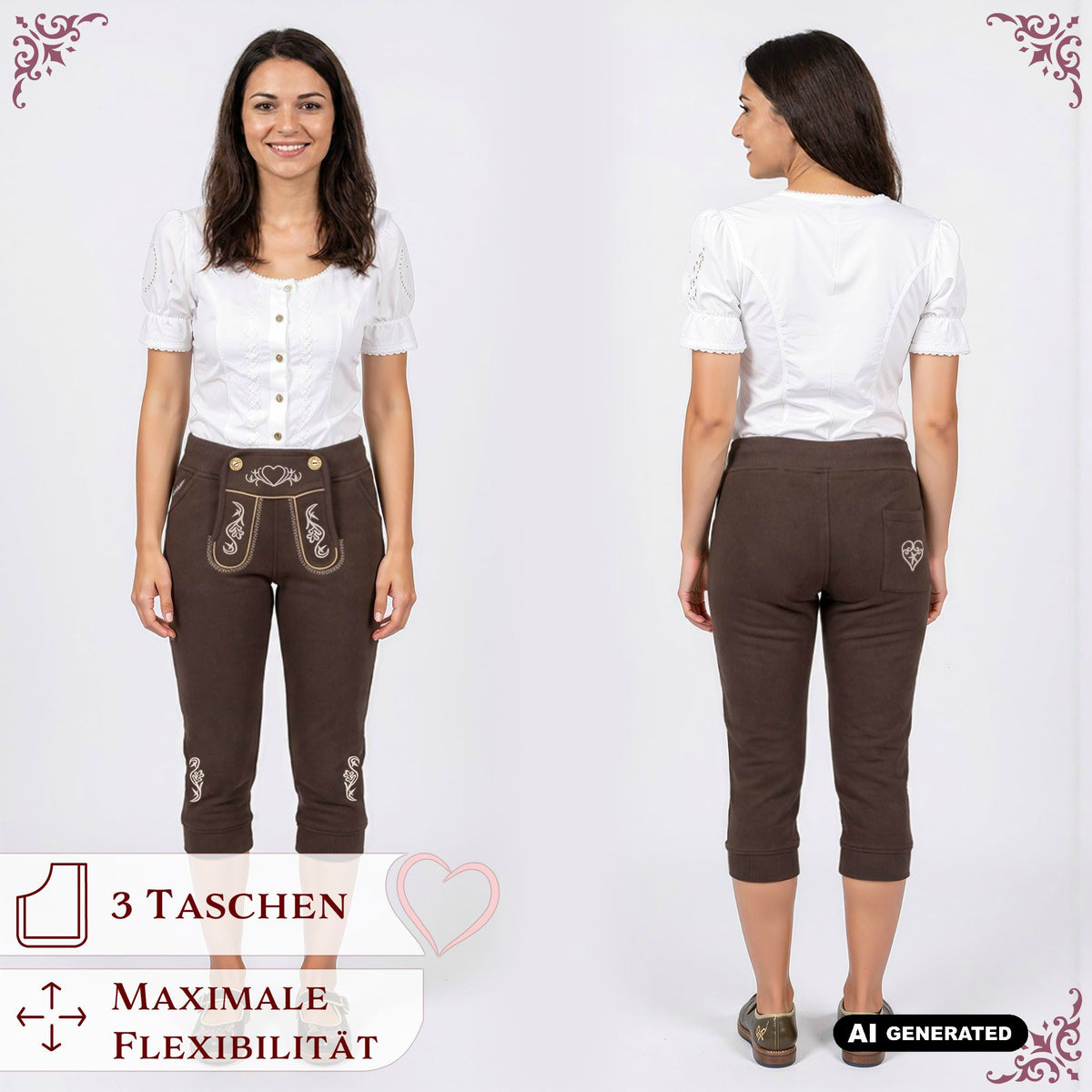 Steigenhöfer Trachten Joggingshorts HANNAH