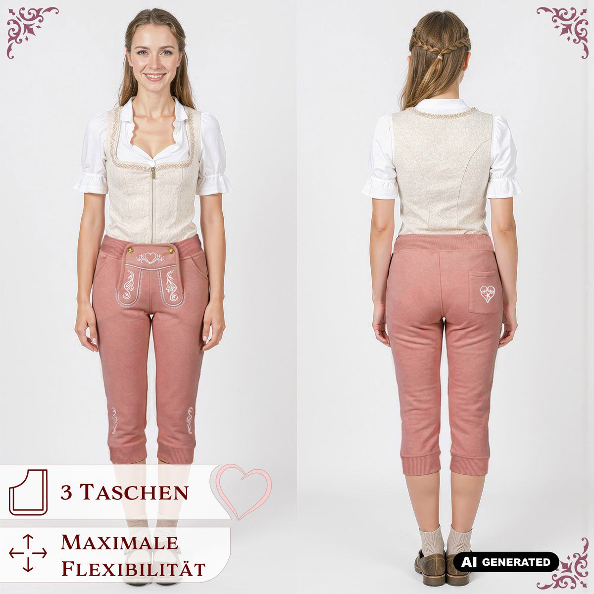 Steigenhöfer Trachten Joggingshorts HANNAH