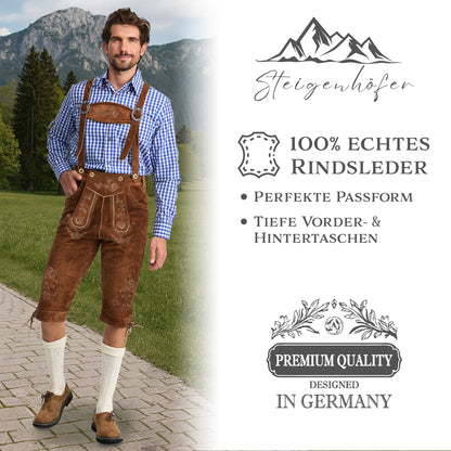 Steigenhöfer Lederhose Kniebund ALEXANDER