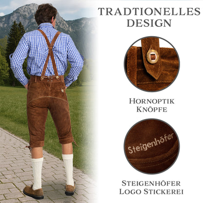 Steigenhöfer Lederhose Kniebund ALEXANDER