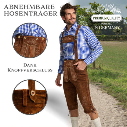 Steigenhöfer Lederhose Kniebund ALEXANDER
