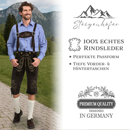 Steigenhöfer Lederhose Kniebund ALEXANDER