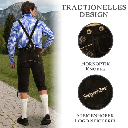 Steigenhöfer Lederhose Kniebund ALEXANDER