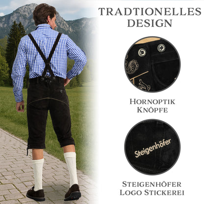 Steigenhöfer Lederhose Kniebund ALEXANDER