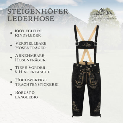 Steigenhöfer Lederhose Kniebund ALEXANDER
