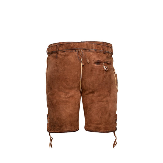 Steigenhöfer Traditionelle Lederhose aus Ziegenleder für Herren