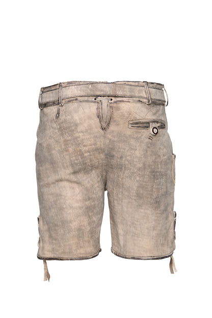 Steigenhöfer Traditionelle Lederhose im Antik-Look für Herren