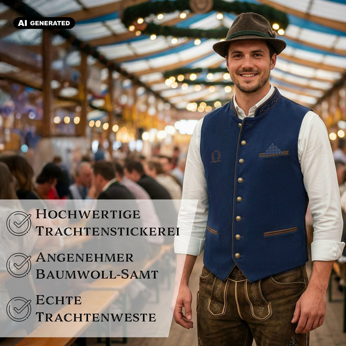 Steigenhöfer Trachtenweste EDMUND