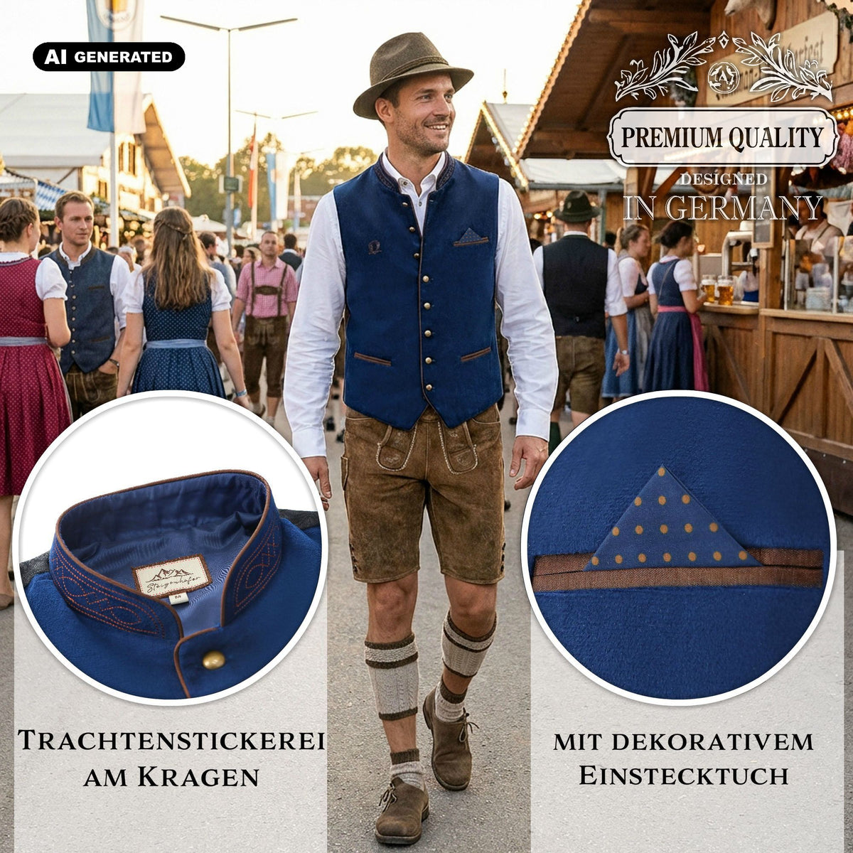 Steigenhöfer Trachtenweste EDMUND