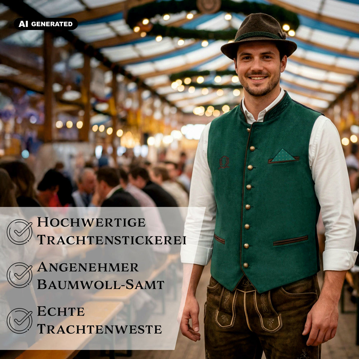 Steigenhöfer Trachtenweste EDMUND