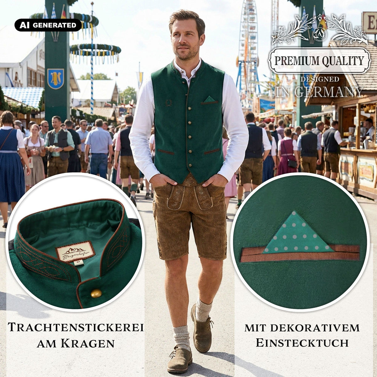 Steigenhöfer Trachtenweste EDMUND