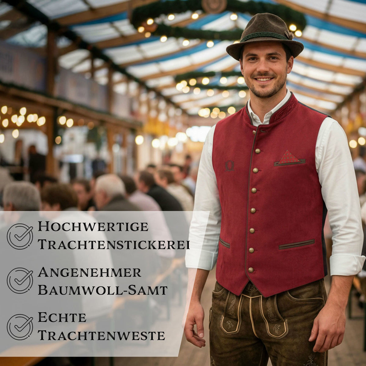 Steigenhöfer Trachtenweste EDMUND