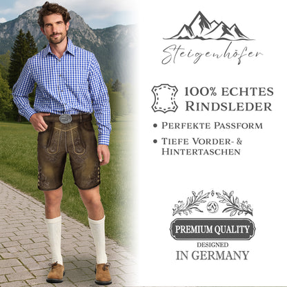 Steigenhöfer Vintage Lederhose FRANZ