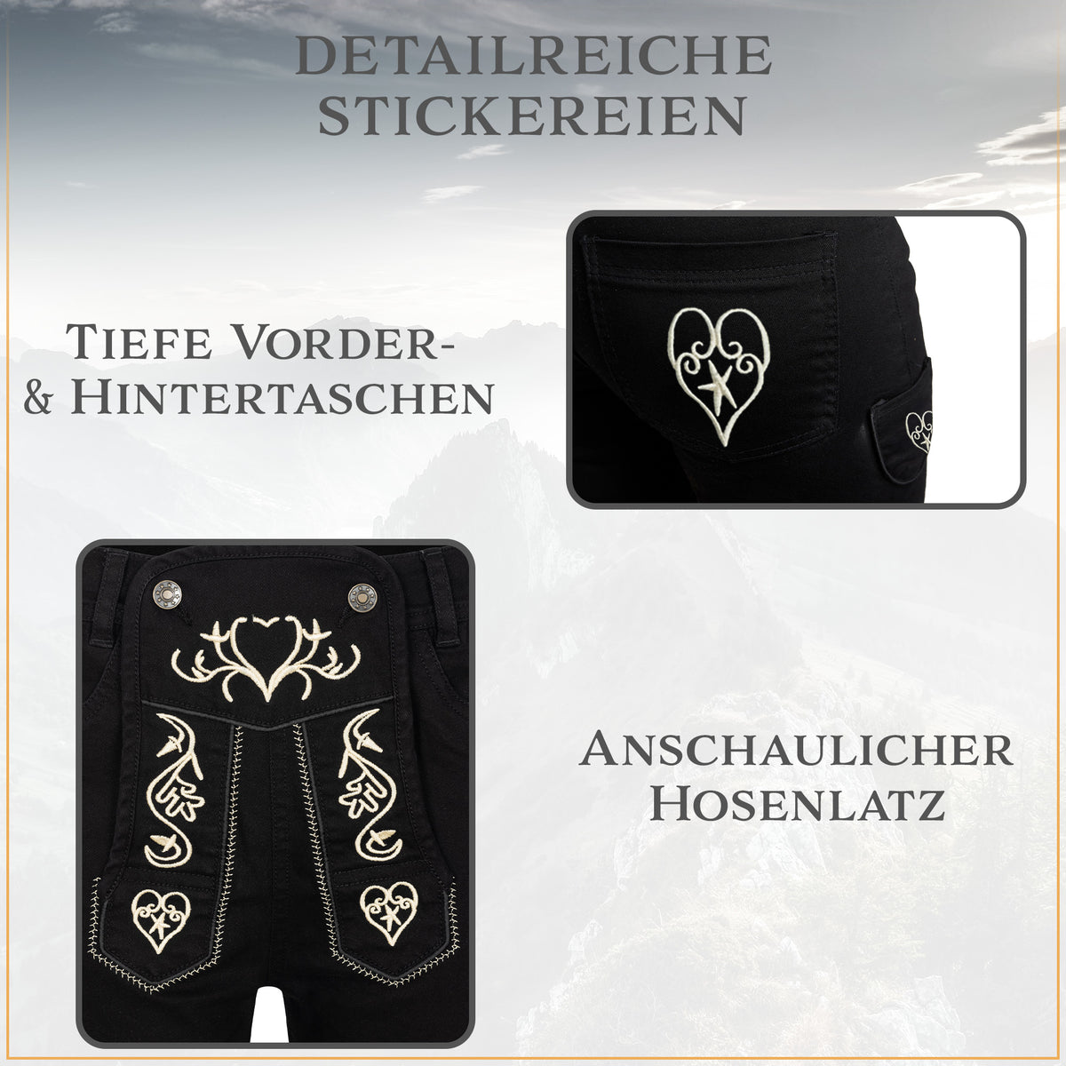 Steigenhöfer Trachtenjeans IDA