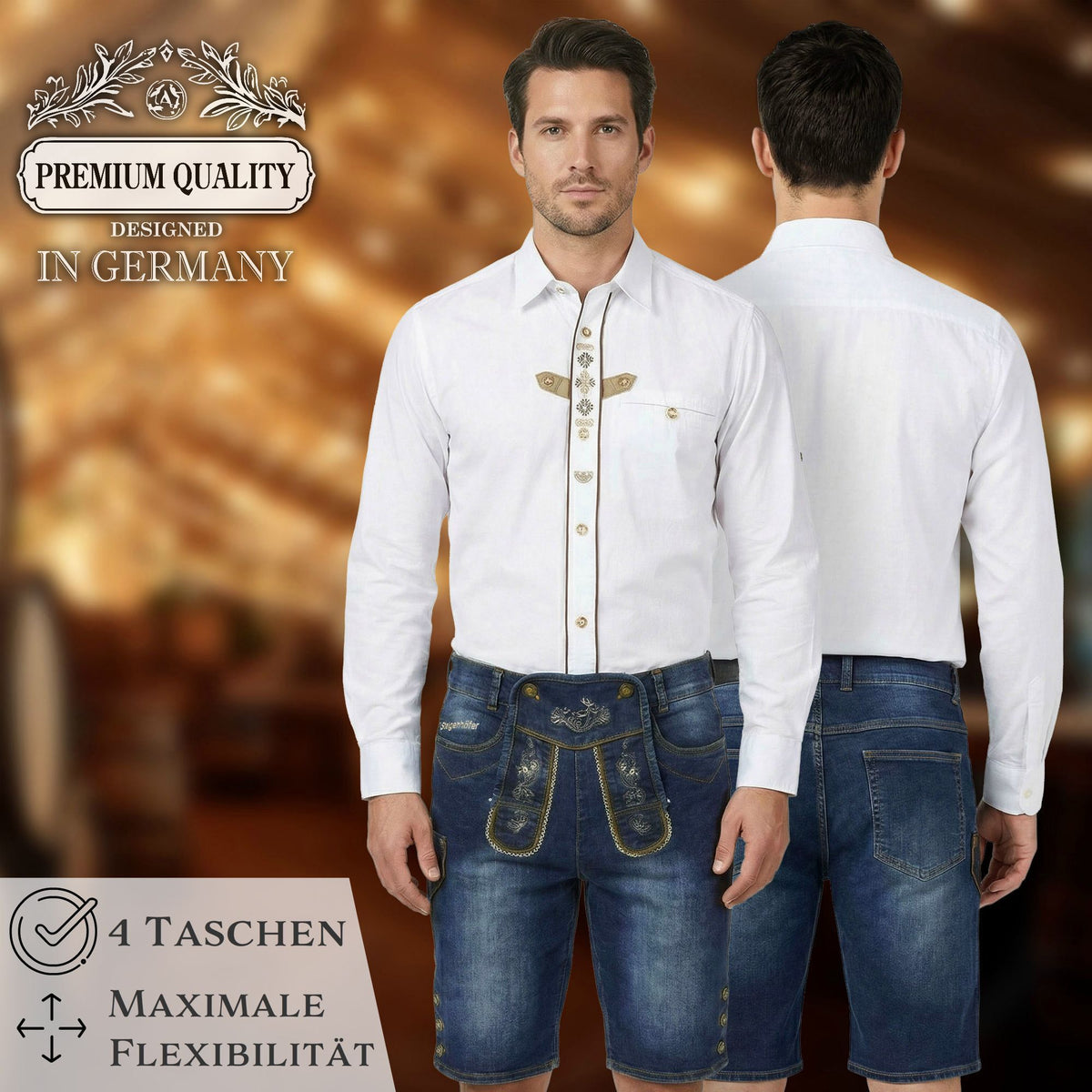Steigenhöfer Trachtenjeans LEONARD