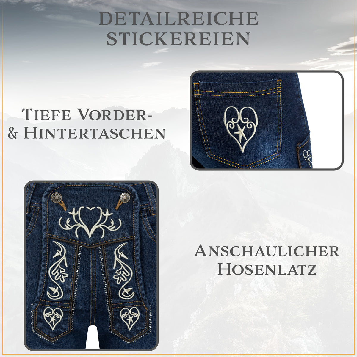 Steigenhöfer Trachtenjeans LISA