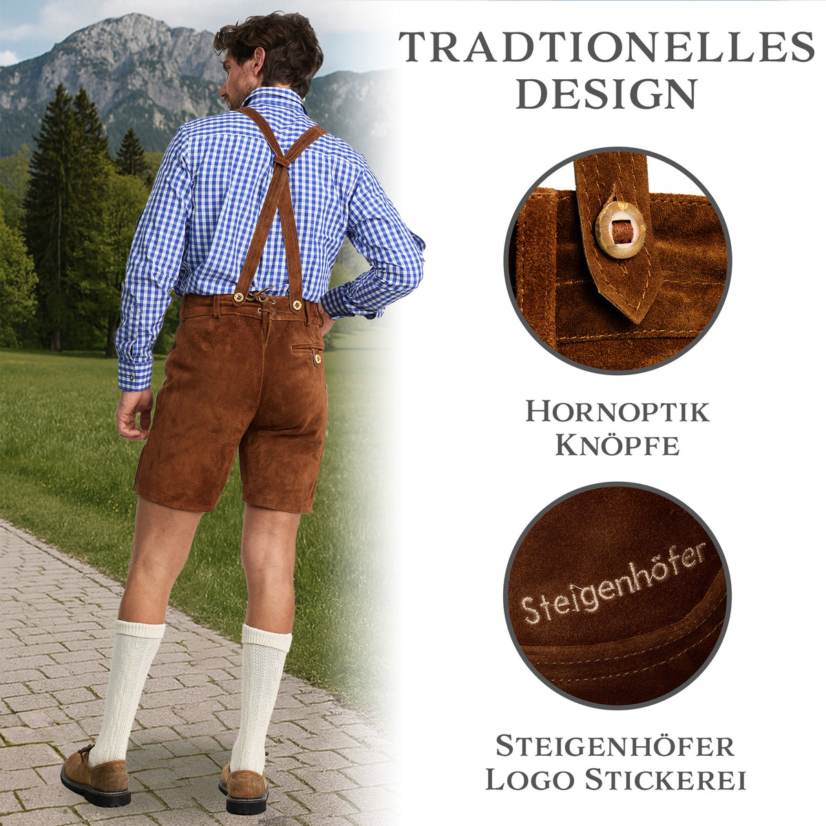 Steigenhöfer Lederhose LUDWIG