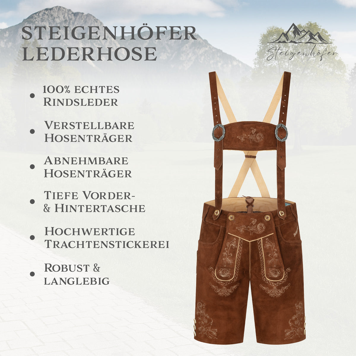 Steigenhöfer Lederhose LUDWIG