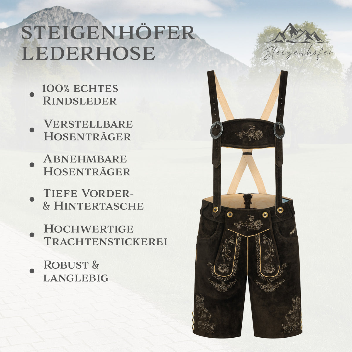 Steigenhöfer Lederhose LUDWIG