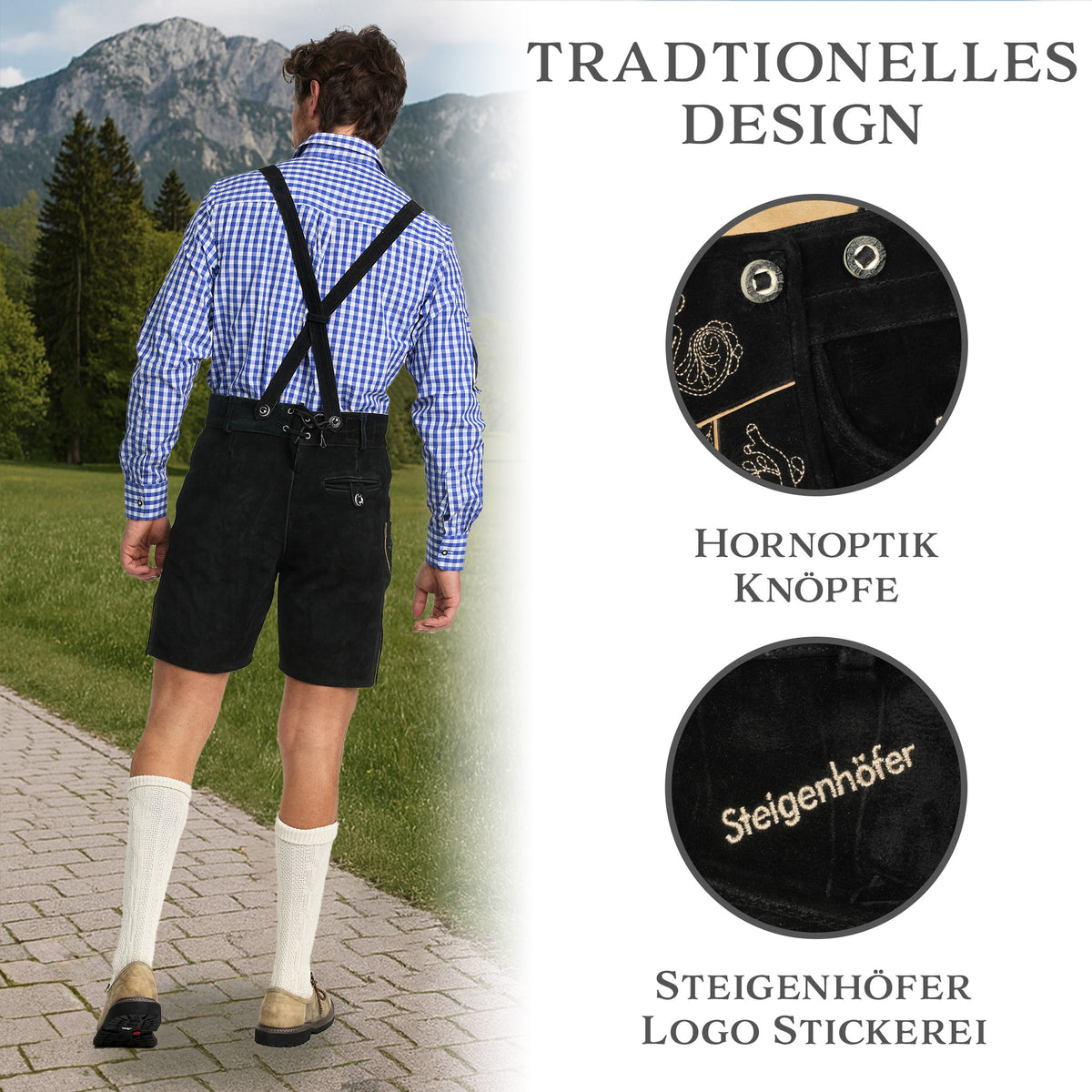 Steigenhöfer Lederhose LUDWIG